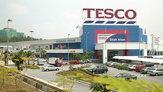 Tesco expandiert Online, in Asien und den USA