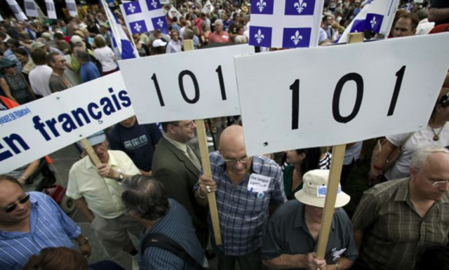 Power relations between linguistic groups and the state