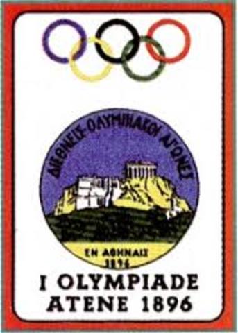 First Modern Olympics in Athens!