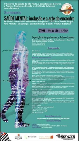 Divulgação da programação do evento e abertura de inscrições