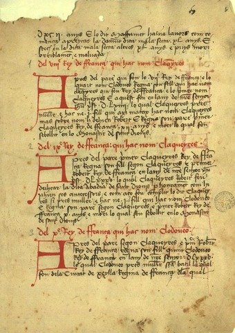 Crònica de Bernat Desclot