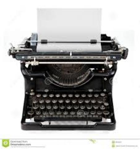 maquina de escribir