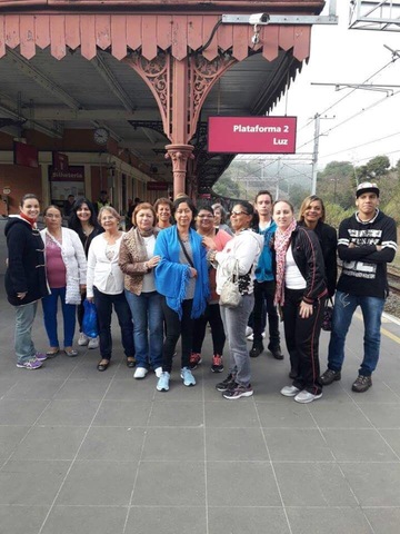 Ida à exposição " Mais que humanos: arte no Juquery"