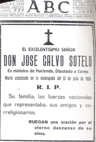 Asesinato de Calvo Sotelo