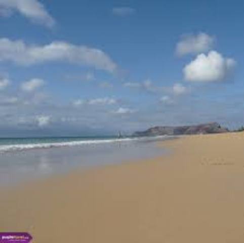Discovory of Porto Santo