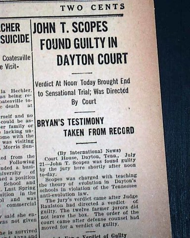 Scopes Monkey Trial