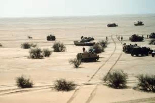 Britain helps win the first Gulf war