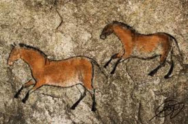De grotschildering van Lascaux