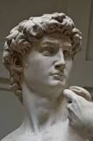 Michelangelo Sculpts the David