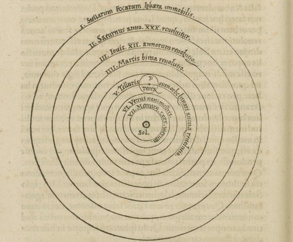 Nicolaus Copernicus publishes On the Revolution of the Celestial Spheres