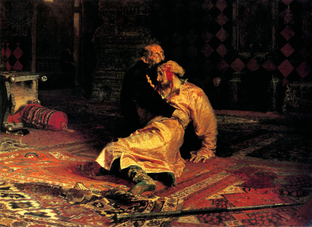 Ivan IV Kills Ivan V