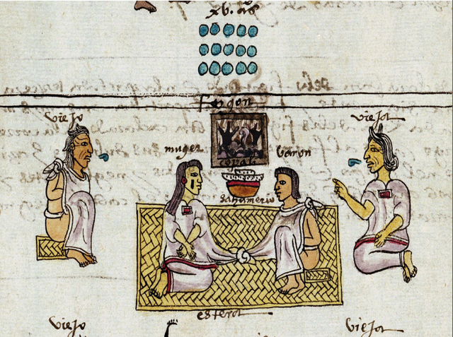 Aztec Marriage Couple