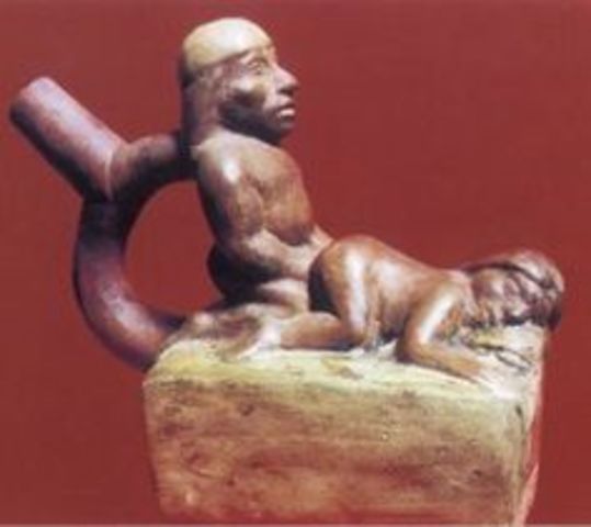 Moche Pottery Depicting Sexual Intercourse