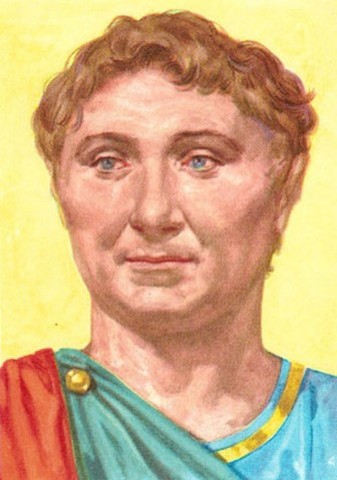 Julius Caesar verslaat de legers van de oude Republiek onder de leiding van Pompeius.