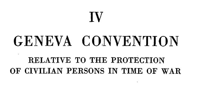 Geneva Conventions