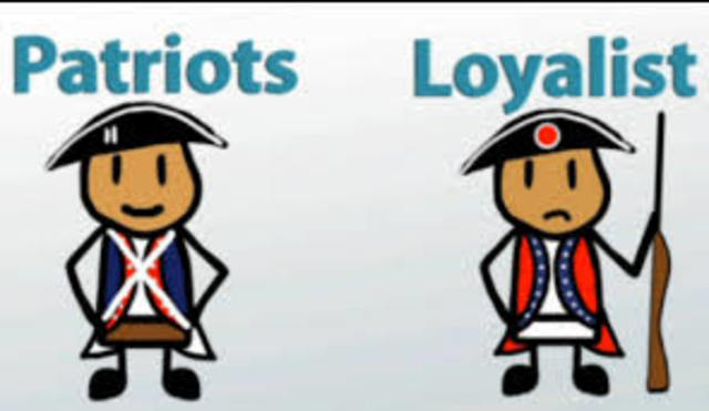 Patriots vs Loyalists