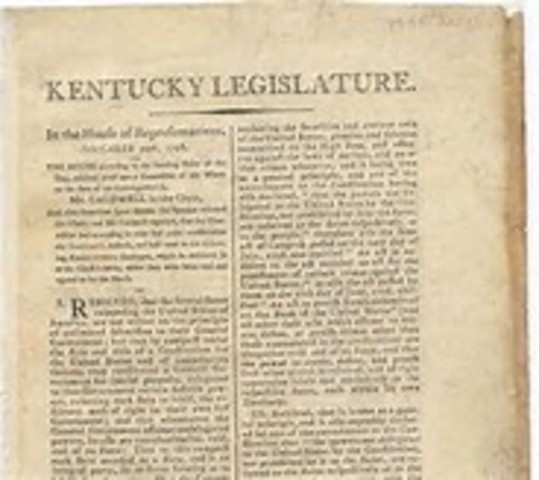 Kentucky Resolutions