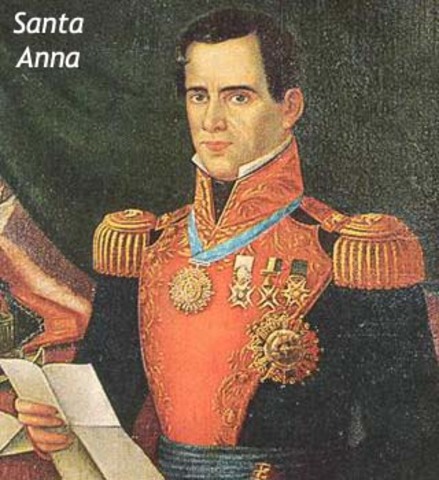 Gobierno de Santa Anna inicia