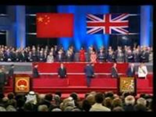 The Hong Kong Handover
