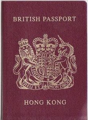 HK leased to britan