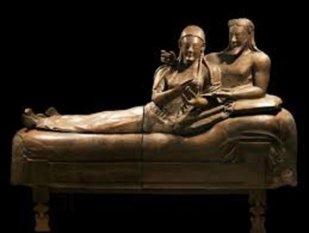 Sarcophagus withReclining Couple