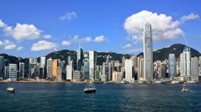 Hong Kong is now top financial center.