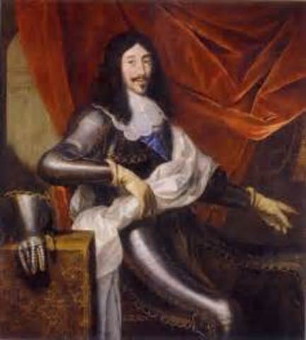 Father King Louis XIII Born
