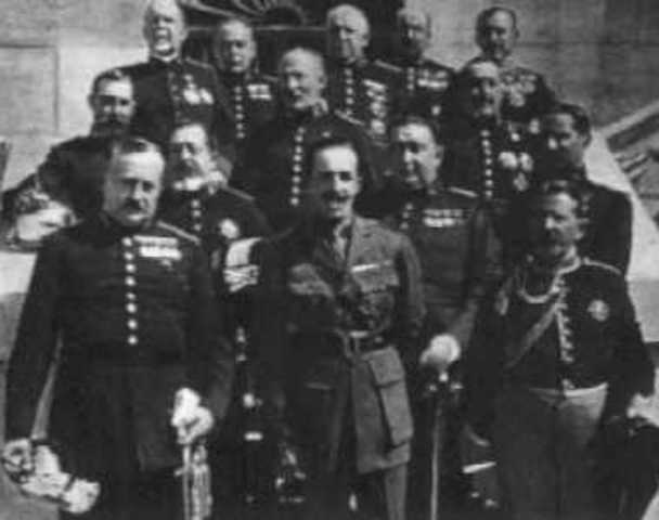 Principio del Directorio militar