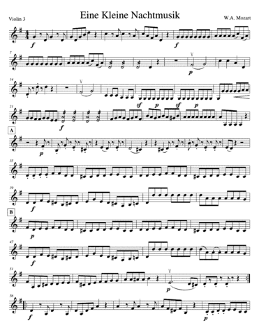 Eine kleine Nachtmusik