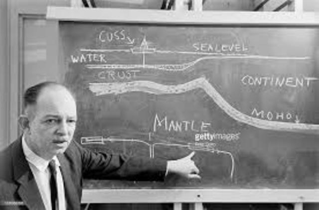 Harry Hammond Hess y la expasión del fondo oceánico