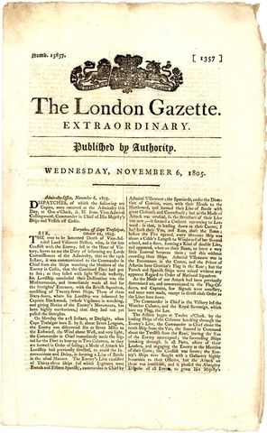 Industrial Age: The London Gazzete (1640)
