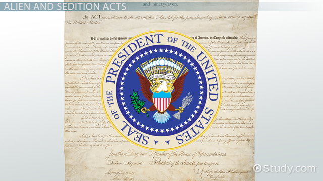 Sedition Act of 1798 Expires