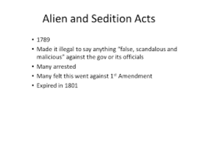 Sedition act
