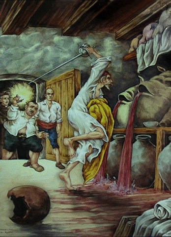 Episodio de los cueros llenos de vino