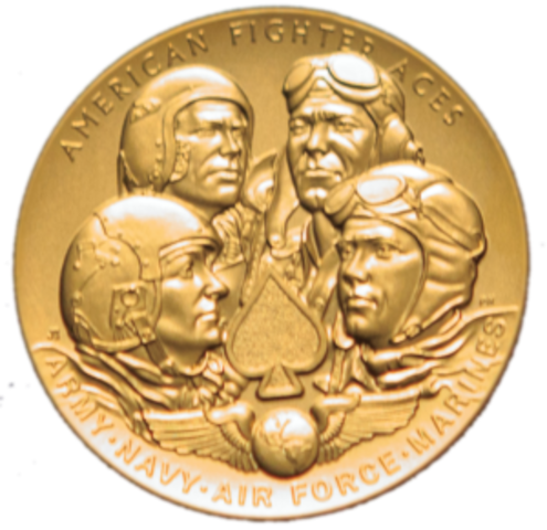 Jackie receives  the Congressional gold medal