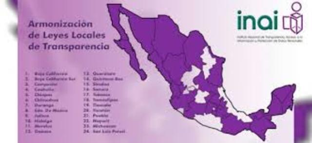 Los primeros estados que promulgaron leyes de acceso a la información.