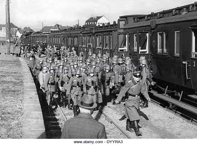 Ocupación de Renania, violando los acuerdos de Locarno