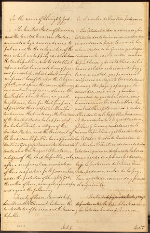 Treaty Of Guadalupe Hidalgo