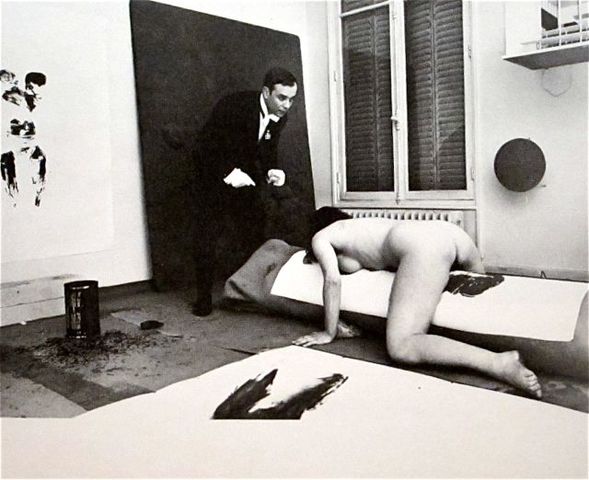 Yves Klein- Anthropometry
