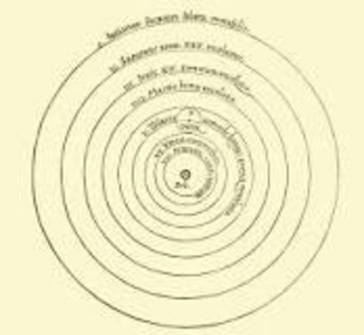 Nicolaus Copernicus reasoned the heliocentric theory.