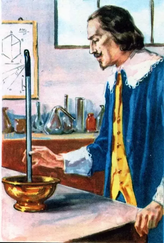 Evangelista Torricelli developed the first mercury barometer.