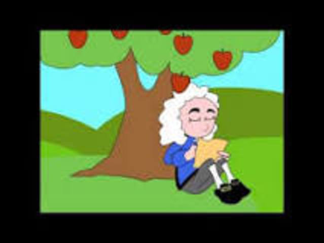 Isaac newton publish his law  on gravity