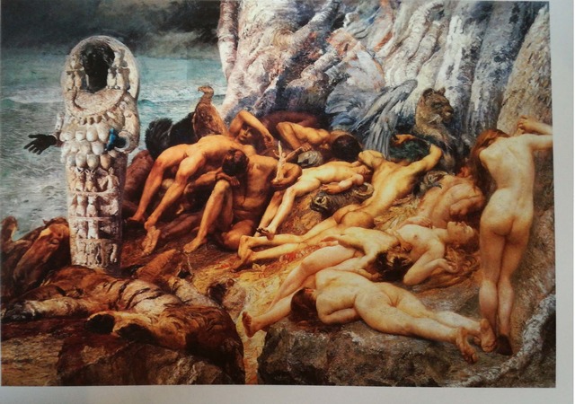 Sartorio, Diana di Efeso e gli schiavi, 1890-99