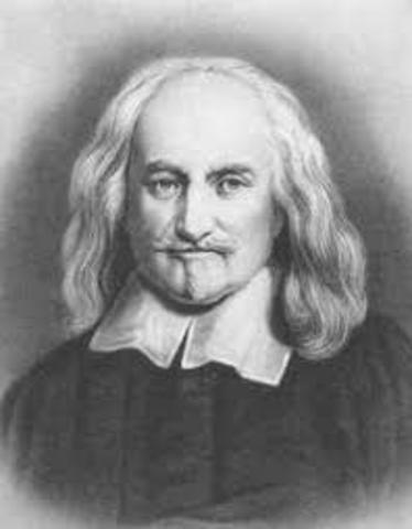 Thomas Hobbes published Leviathan- social contract(people give up rights to a strong ruler who maintains order