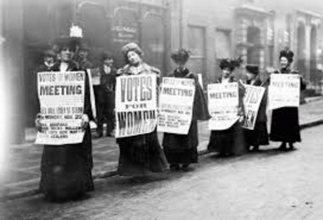 19th Amendment (Suffrage for Women)