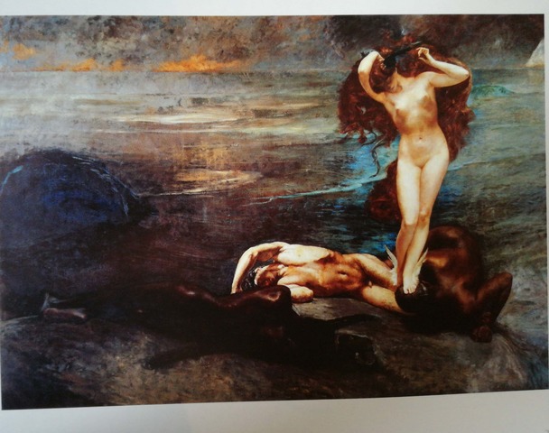 Sartorio, La Gorgone e gli eroi, 1890-99