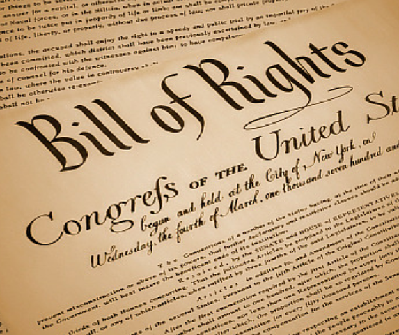 The U.S. Congress added the Bill of Rights.