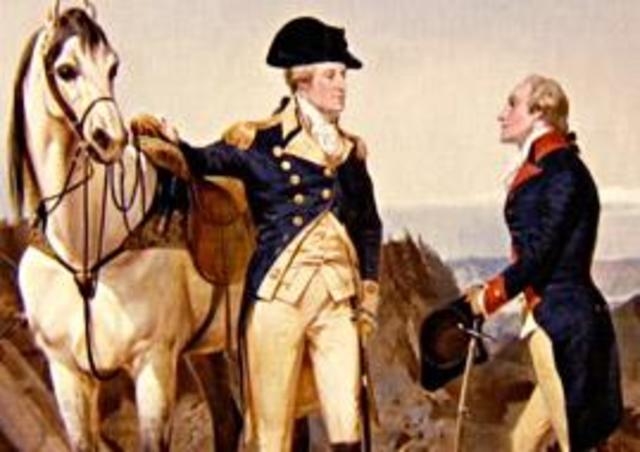 Hamilton joins the continental army