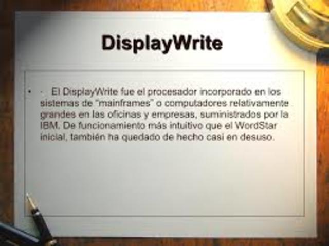 dysplay write