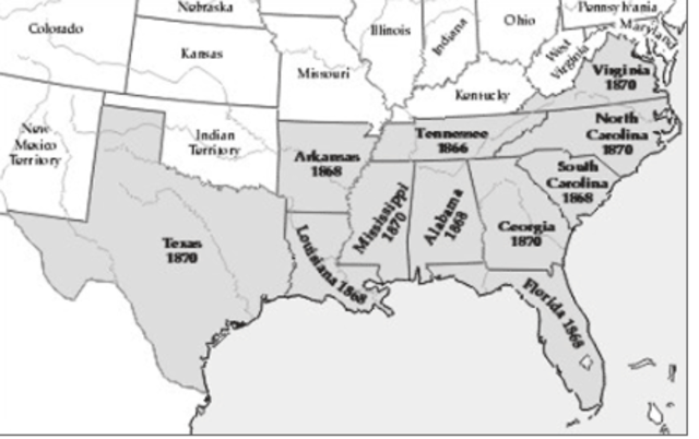 The First Reconstruction Act or Military Reconstruction Act